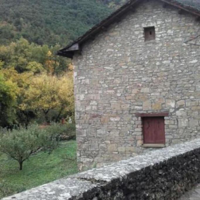 Casa Rural Barangua En El Pirineo Aragones Santa Cruz de la Serós Buitenkant foto